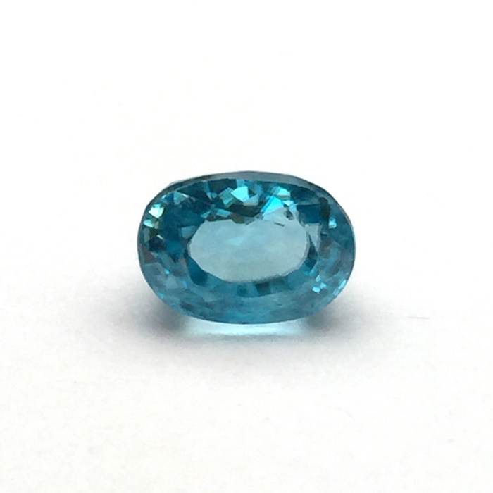 5.26 Carat/ 5.84 Ratti Natural Ceylon Blue Zircon Gemstone