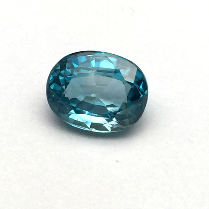 5.64 Carat/ 6.26 Ratti Natural Ceylon Blue Zircon Gemstone