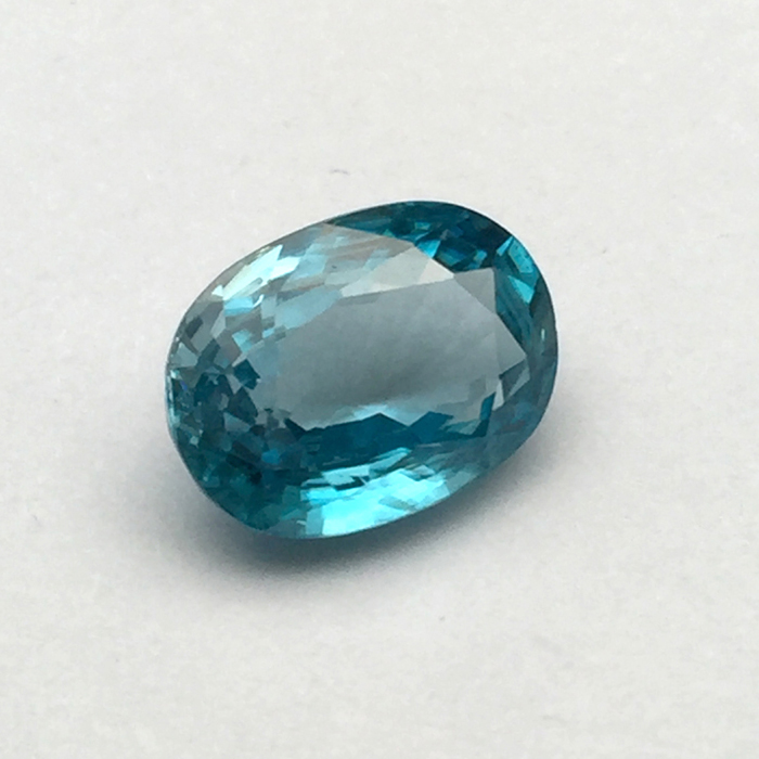 6.7 Carat/ 7.44 Ratti Natural Ceylon Blue Zircon Gemstone