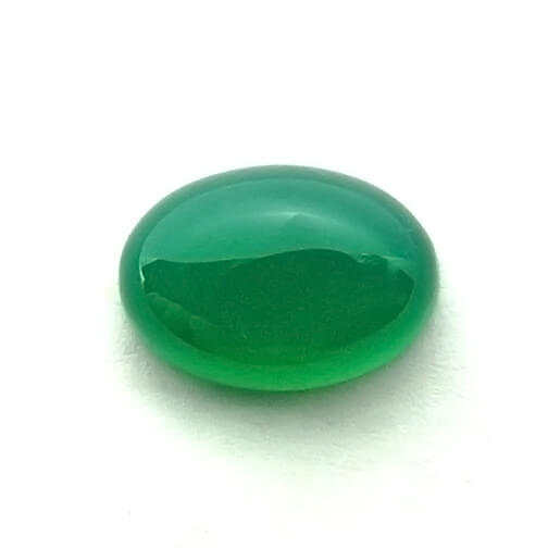 7.39 Carat  Natural Green Onyx Gemstone