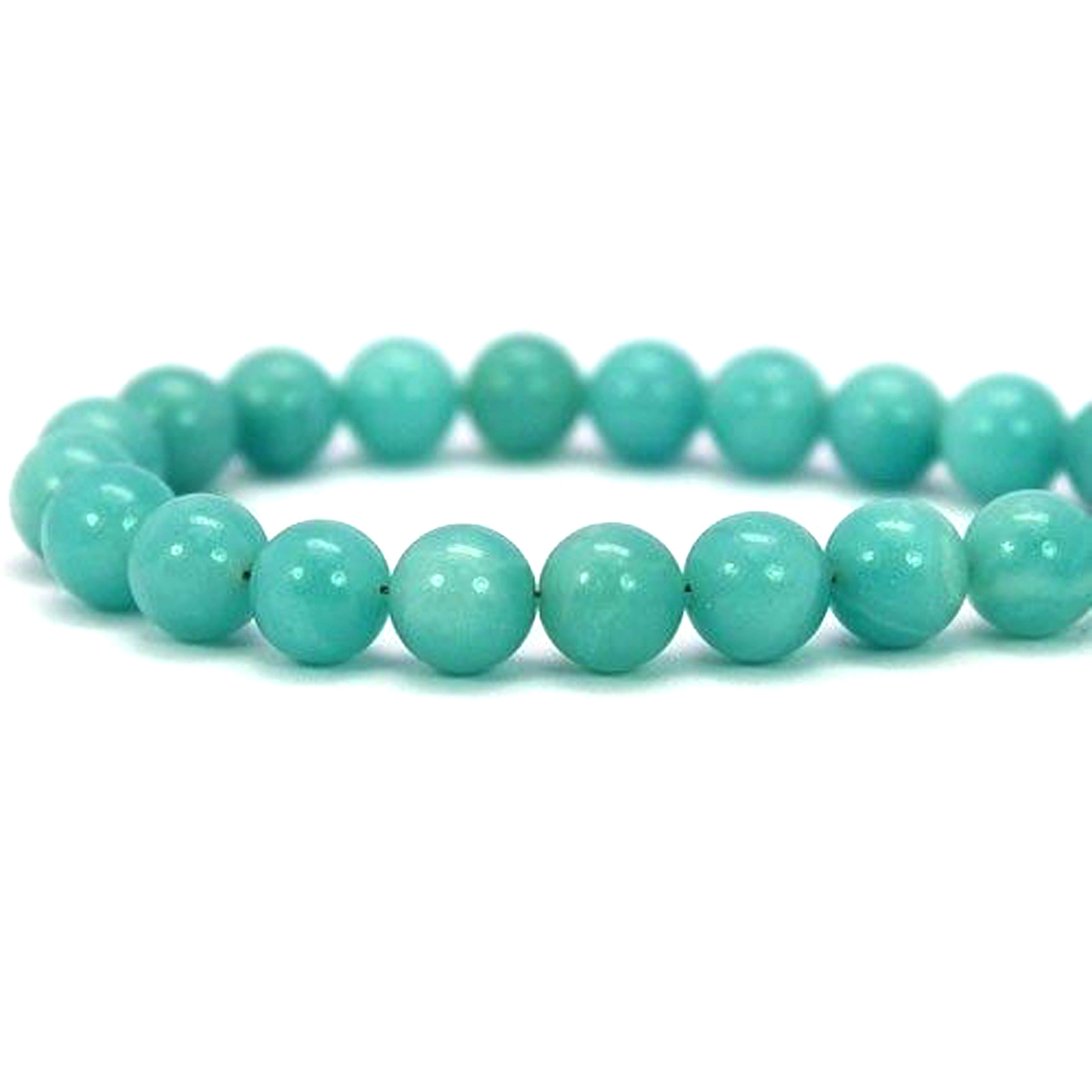 Amazonite AAA Quality Beads String - 14 Inch