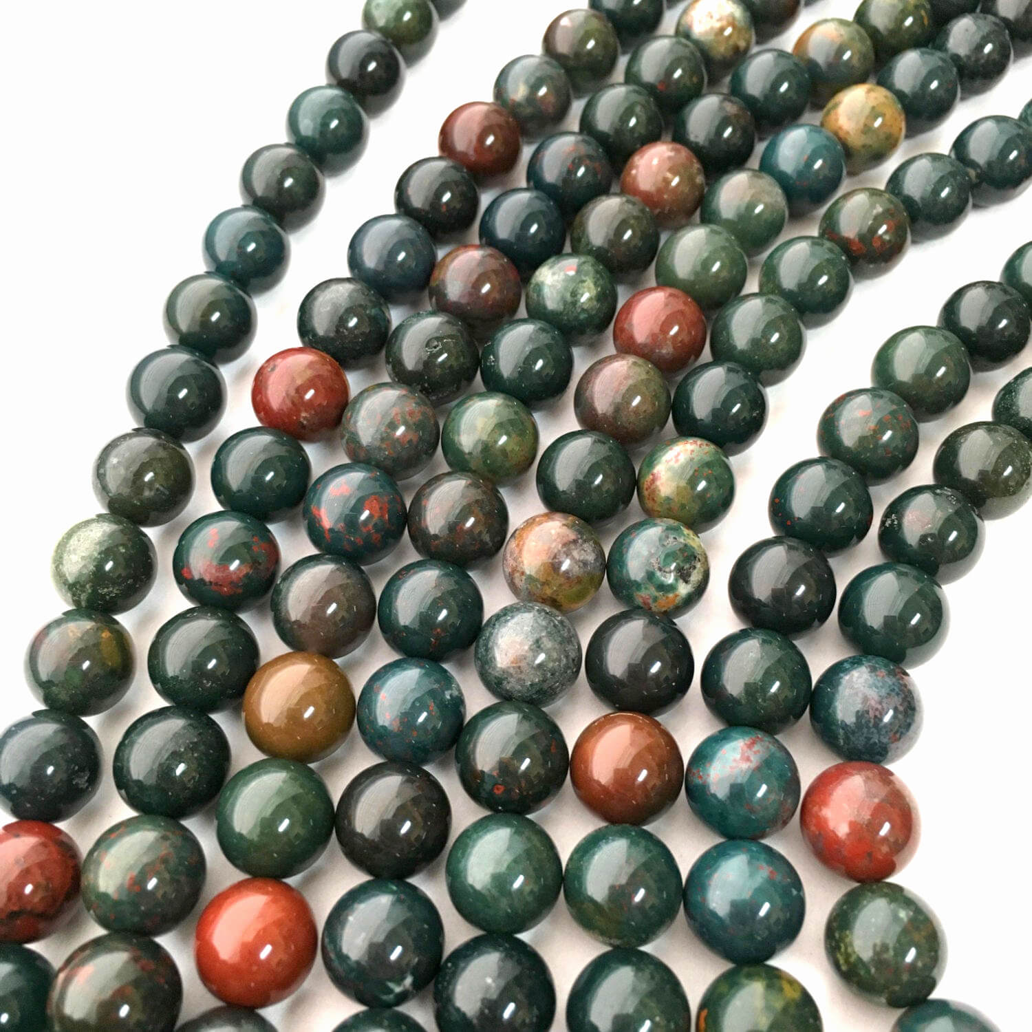 Bloodstone AAA Quality Beads String