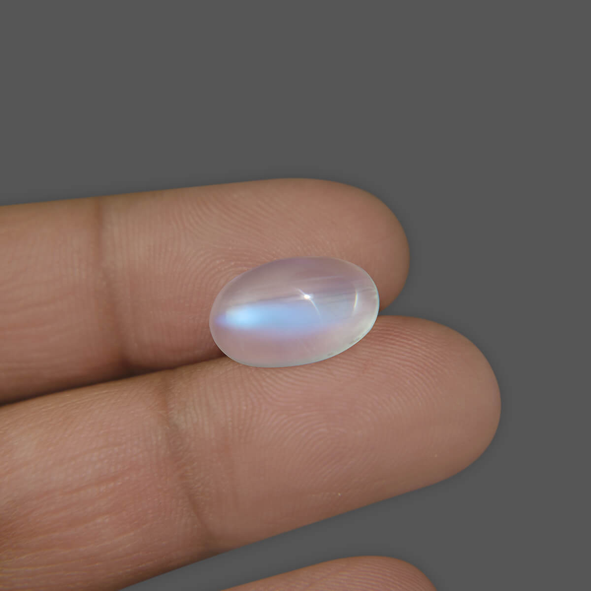 Moonstone Blue Rainbow - 5.87 Carat