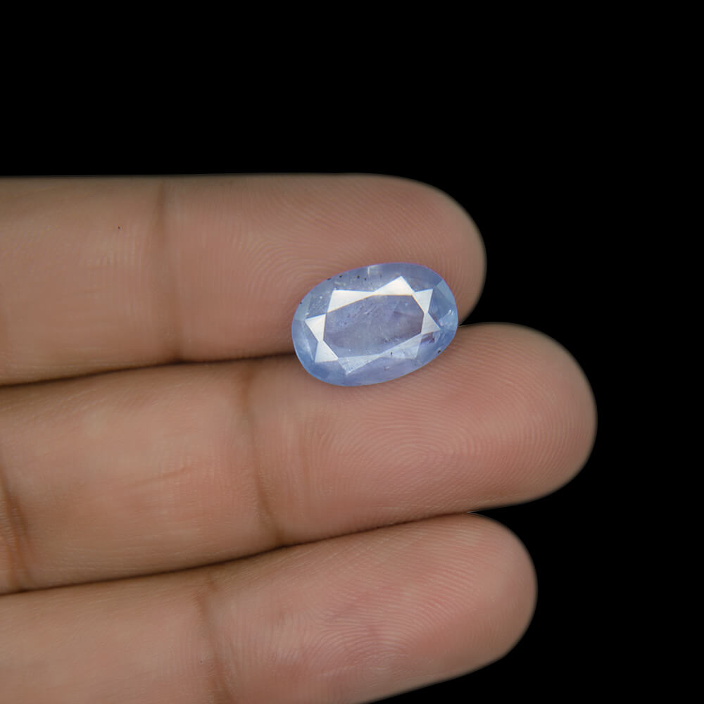 Blue Sapphire (Neelam) Ceylonese - 6.71 Carat (7.50 Ratti)