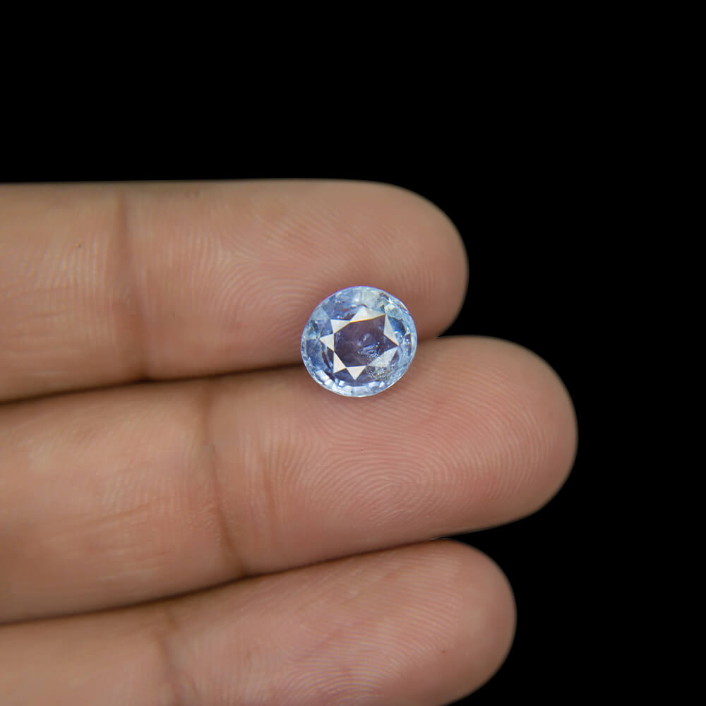 Blue Sapphire (Neelam) Ceylonese - 4.28 Carat (4.50 Ratti)