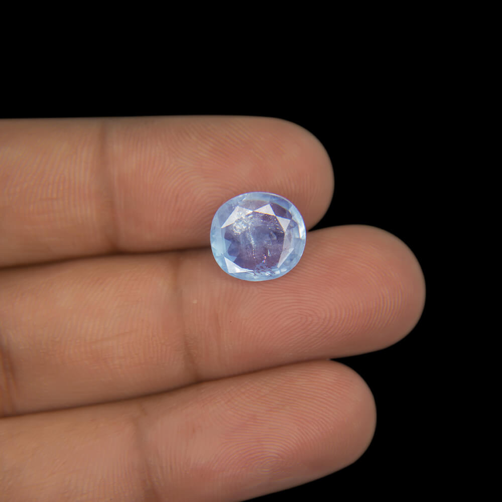 Blue Sapphire (Neelam) Sri Lanka- 4.04 Carat (4.50 Ratti)