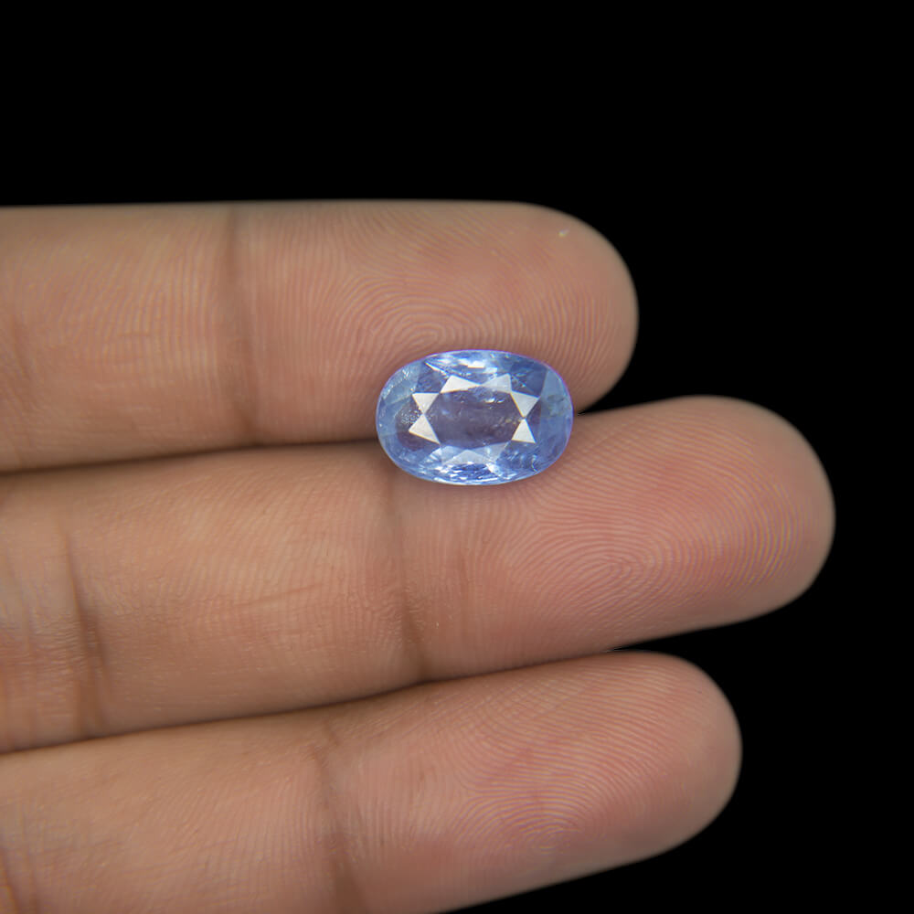 Blue Sapphire (Neelam) Sri Lanka- 6.59 Carat (7.25 Ratti)