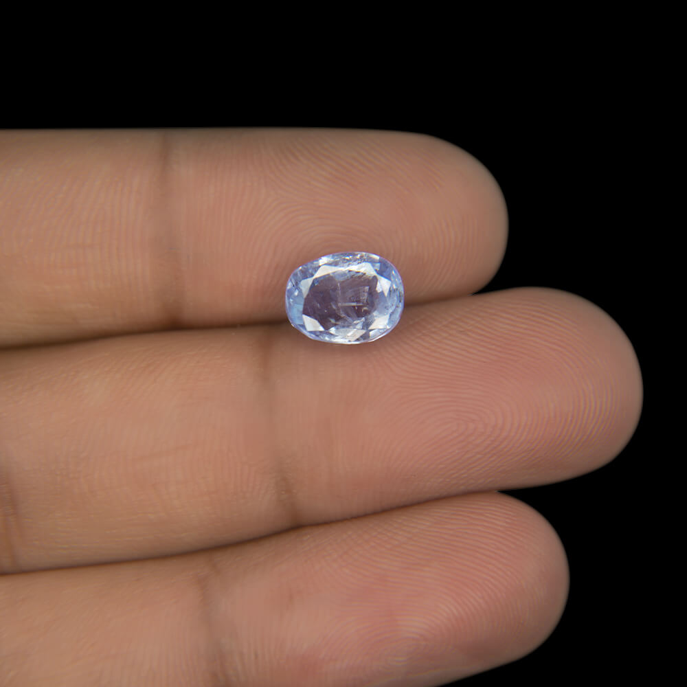Blue Sapphire (Neelam) Sri Lanka- 3.63 Carat (4.00 Ratti)