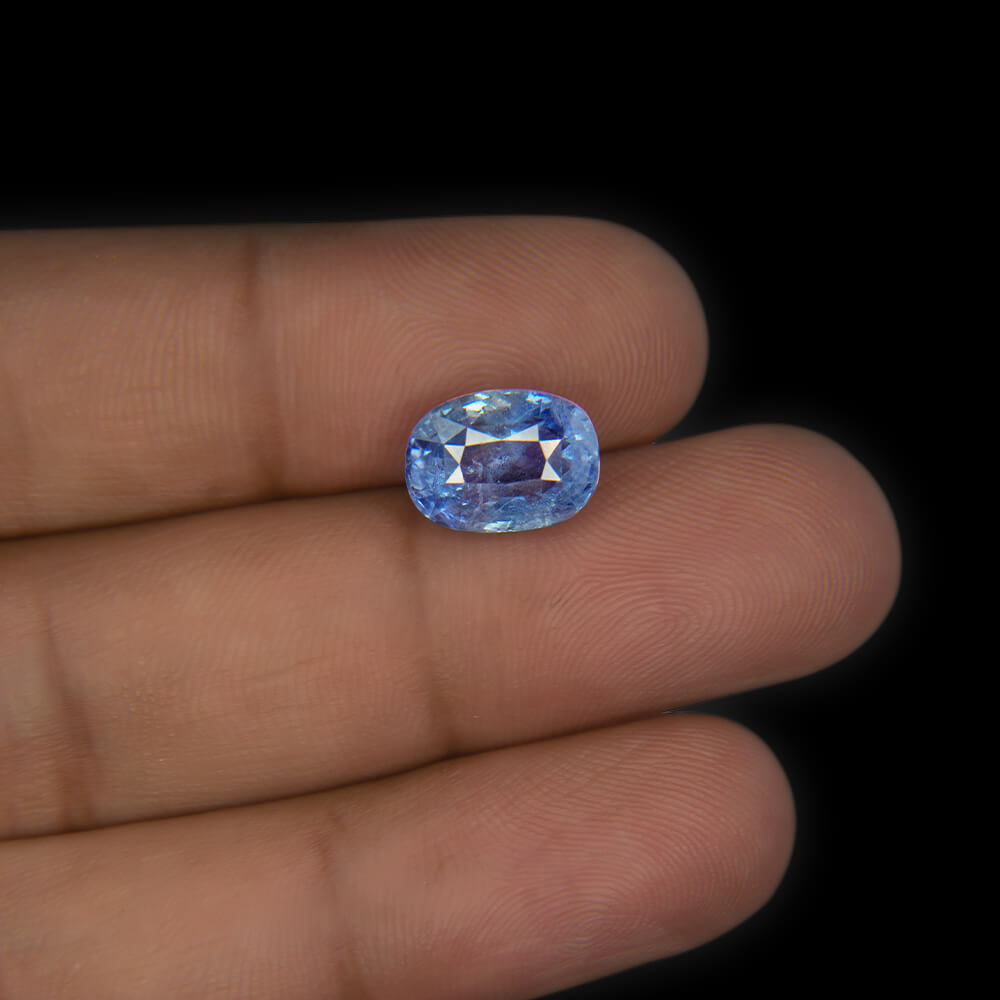 Blue Sapphire (Neelam) Sri Lanka- 6.25 Carat (7.00 Ratti)