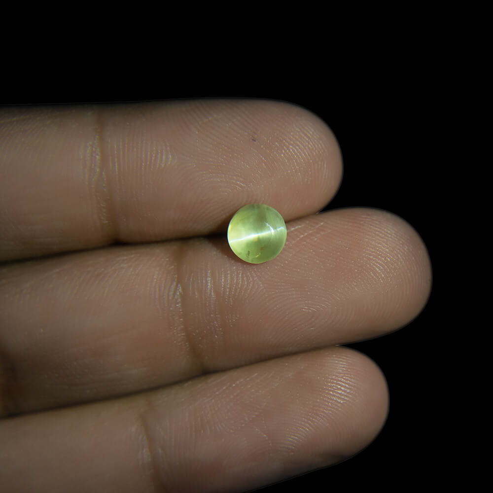 Chrysoberyl Cat's Eye (Lehsunia) - 2.05 Carat (2.30 Ratti)