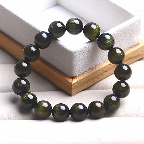 Green Tourmaline Beads Bracelet