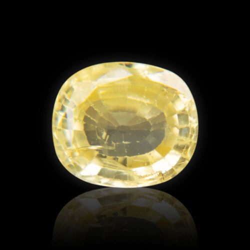Yellow Sapphire (Pukhraj) Sri Lanka - 4.62 Carat (5.25 Ratti)