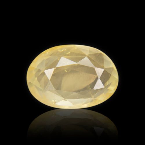 Yellow Sapphire (Pukhraj) Sri Lanka - 5.44 Carat (6.00 Ratti)