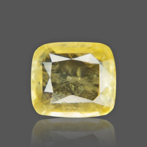 Shubh Gems Natural Yellow Sapphire - 5.04 Carat