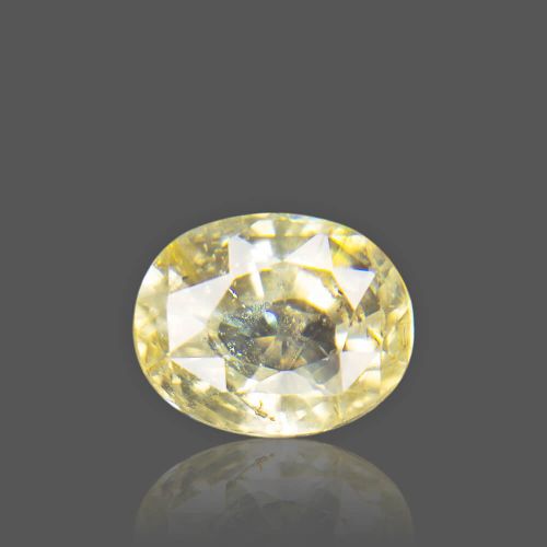 Natural Ceylon Yellow Sapphire - 2.55 Carat 