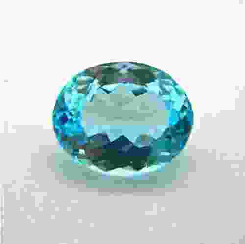 7.84 Carat  Natural Blue Topaz Gemstone
