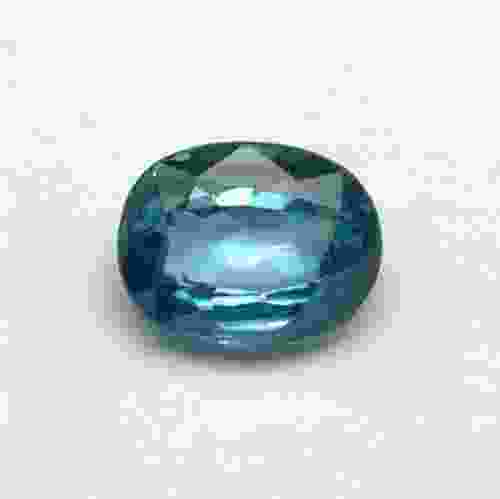 5.64 Carat  Natural Blue Zircon Gemstone