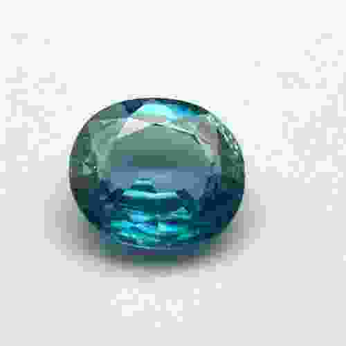 6.66 Carat  Natural Blue Zircon Gemstone