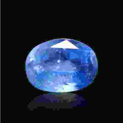 Blue Sapphire (Neelam) Ceylonese - 6.46 Carat (7.25 Ratti)