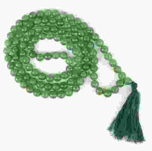 Natural Green Aventurine Tasbih Beads Mala