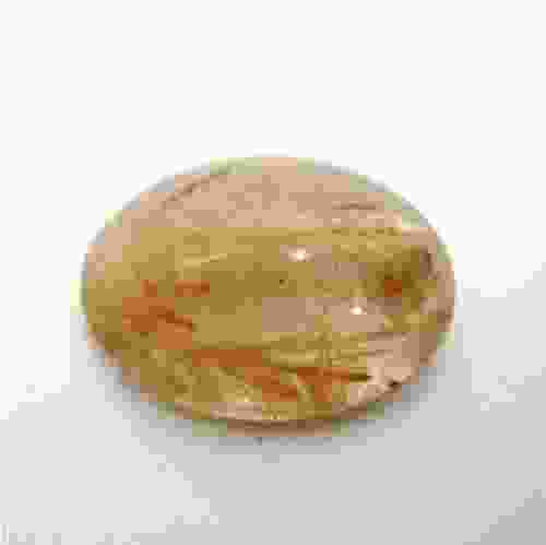20.33 Carat Oval Cabochon Natural Rutilated quartz Gemstone