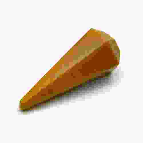 Natural Yellow Calcite Pendulum Point