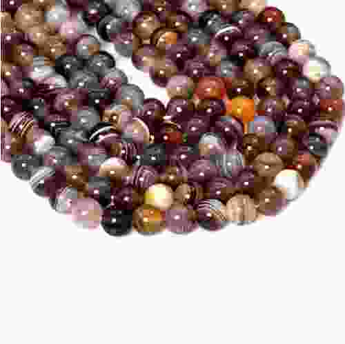 Natural Agate Gemstone Beads String AAA Quality 
