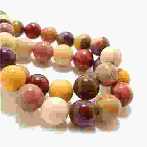 Natural Mookaite AAA Quality Gemstone Beads String
