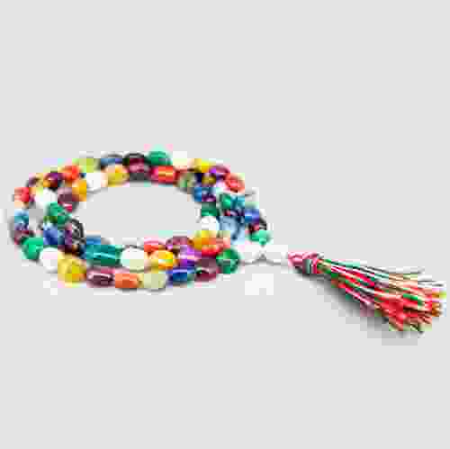 Astro Gemstone Beads String (Mala) - 24 Inches