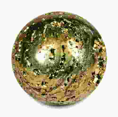 Natural Raw Pyrite Sphere Ball