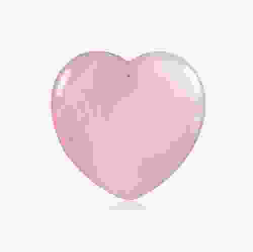 rose quartz heart shape