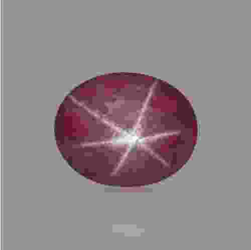 Star Ruby (Asteriated) Certified Natural  - 7.81 Carat