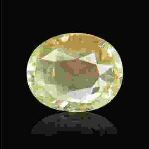 Yellow Sapphire (Pukhraj) Sri Lanka - 5.63 Carat (6.25 Ratti)