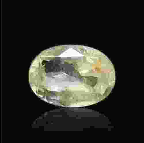 Yellow Sapphire (Pukhraj) Ceylon  - 3.55 Carat (4.00 Ratti)