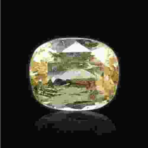 Yellow Sapphire (Pukhraj) Ceylon  - 4.69 Carat (5.25 Ratti)