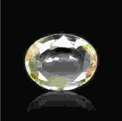 Yellow Sapphire (Pukhraj) Ceylon  - 4.28 Carat (4.75 Ratti)
