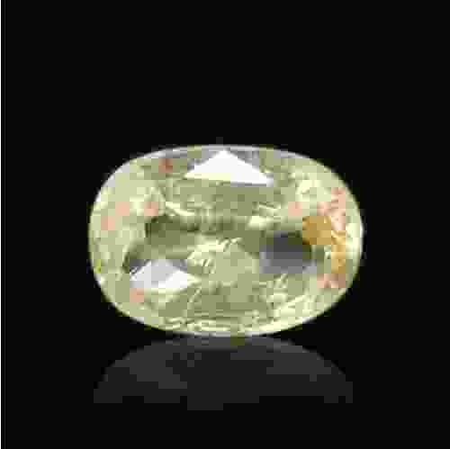 Yellow Sapphire (Pukhraj) Ceylon  - 4.27 Carat (4.75 Ratti)
