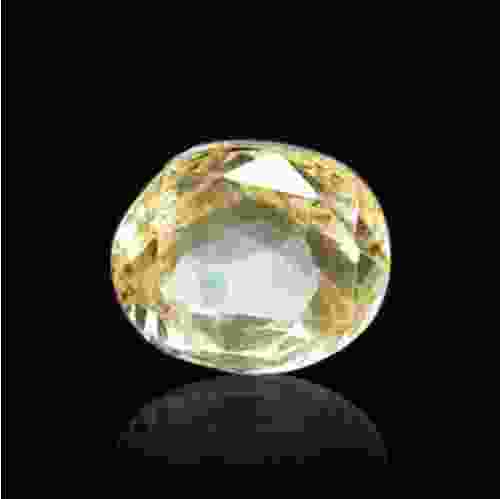 Yellow Sapphire (Pukhraj) Ceylon  - 4.26 Carat (4.70 Ratti)