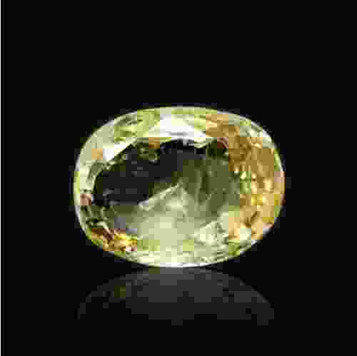 Yellow Sapphire (Pukhraj) Sri Lanka - 3.93 Carat (4.40 Ratti)