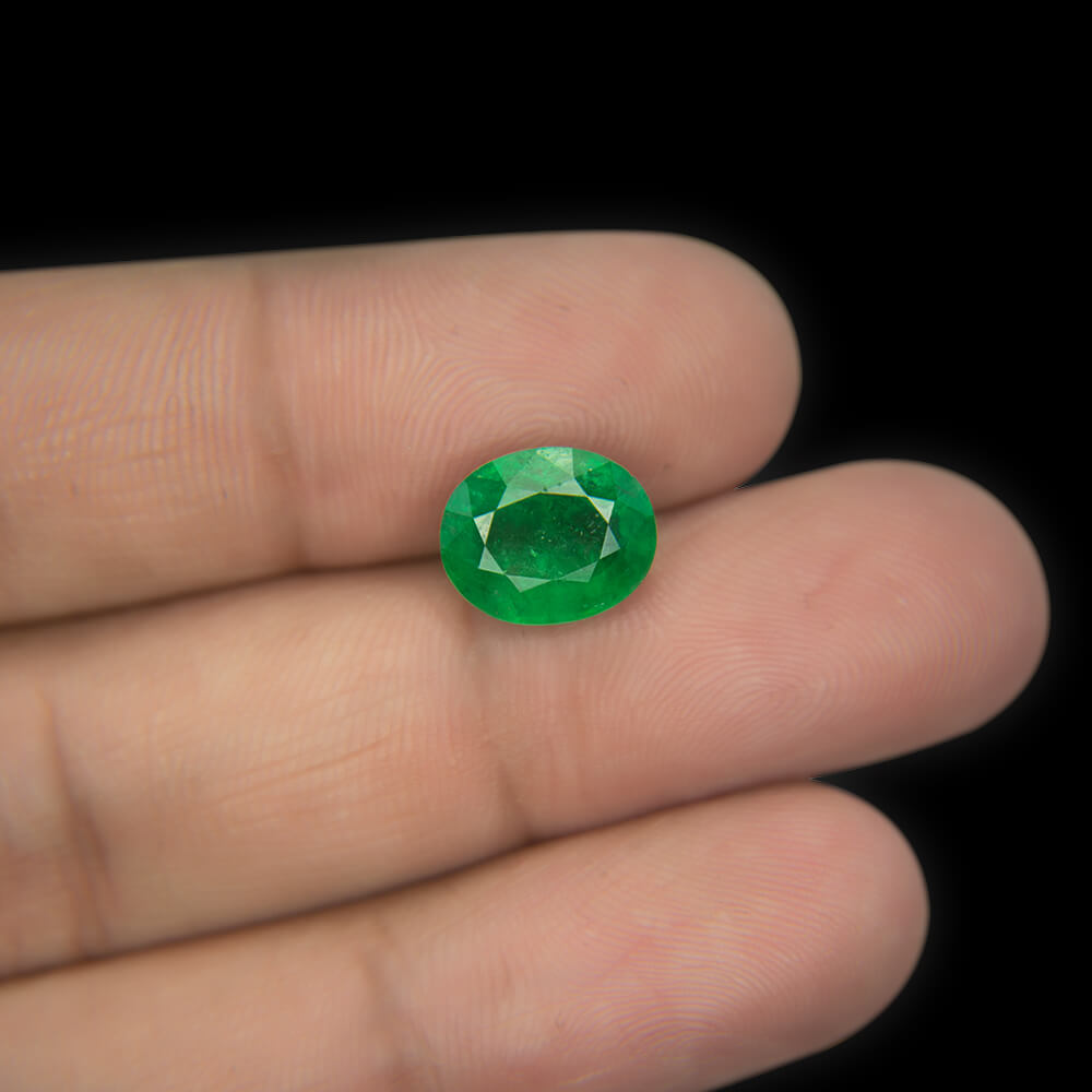 Emerald (Panna) Zambian - 3.68 Carat (4.10 Ratti)