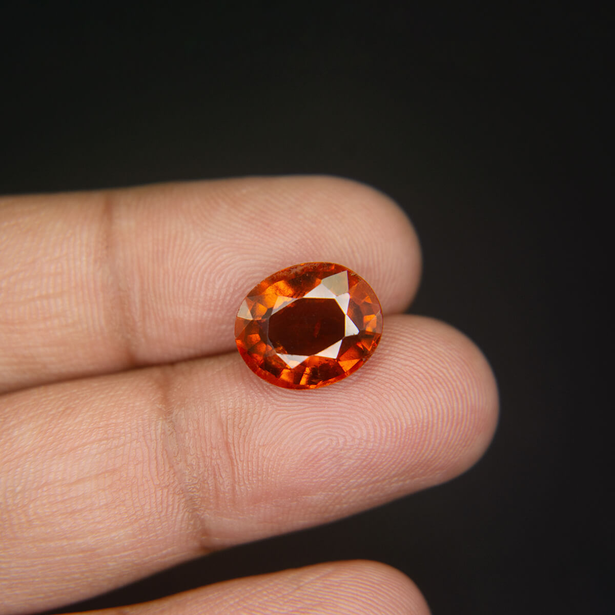 Hessonite - 7.06 Carat
