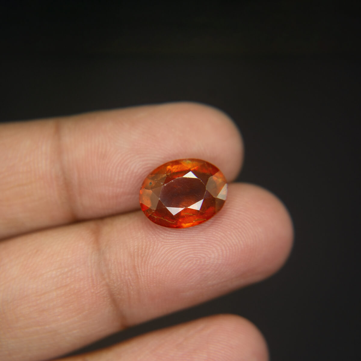 Hessonite - 7.52 Carat