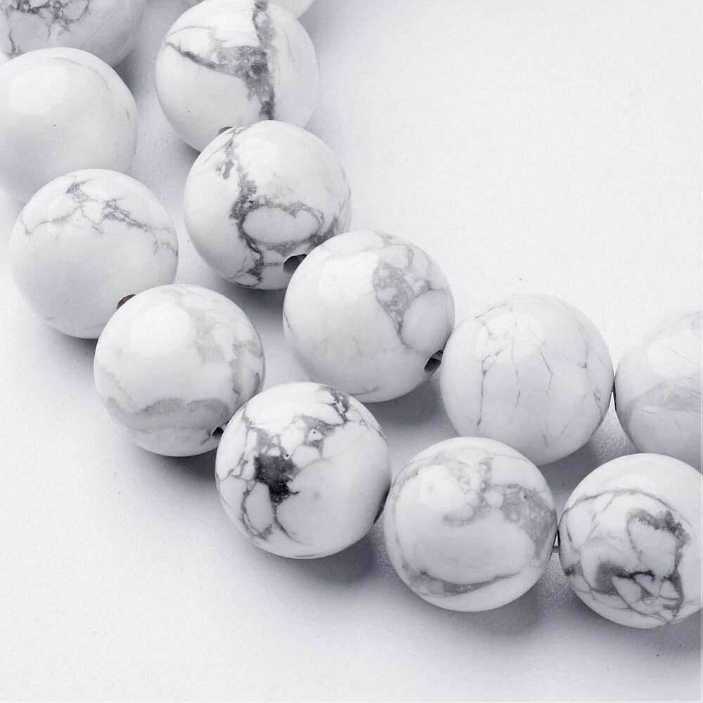 Howlite AAA Quality Beads String - 14 Inch