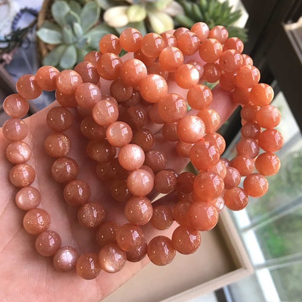 Sunstone Beads Bracelet