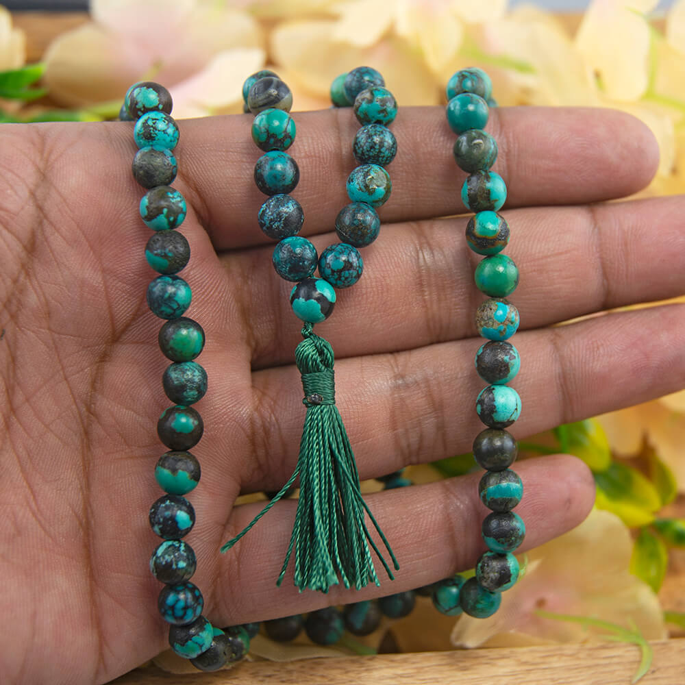 Turquoise 108 Beads Mala