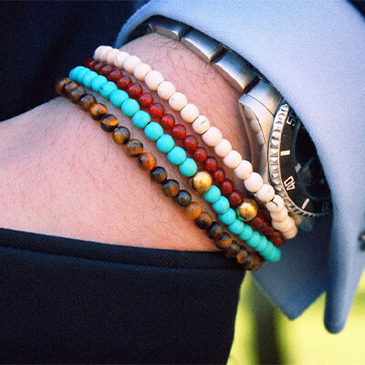 Natural Crystal Beads Bracelet