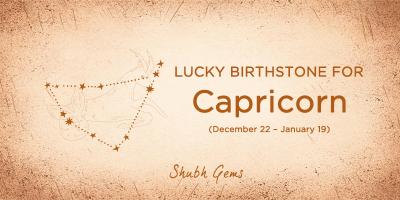 Capricorn: Ultimate Birthstone Guide