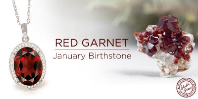 January Birthstone: Red Garnet