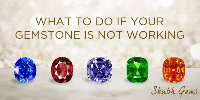 What to do if your gemstone is not working?