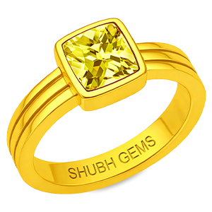 Yellow Sapphire Ring